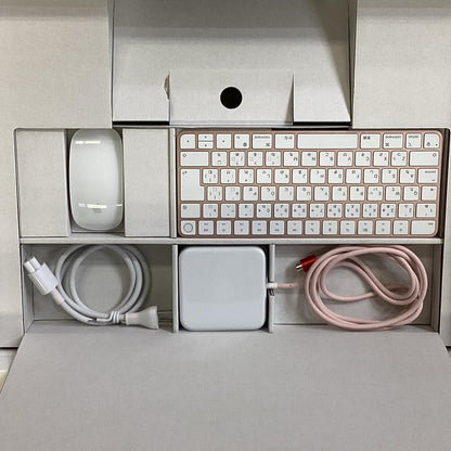 【全額返金保証】【最速発送】Apple iMac 24インチ Apple M1 8GB SSD 256GB ピンク 動作確認済