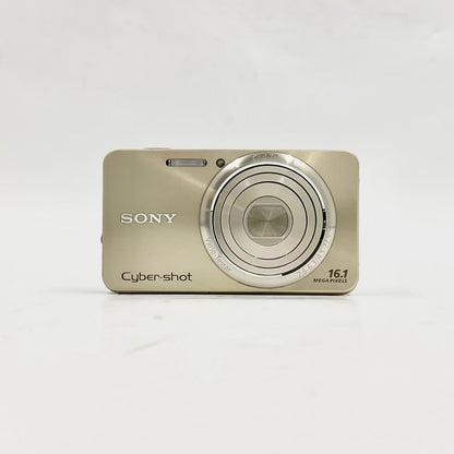 【最速発送】Sony コンパクトデジタルカメラ Cyber-shot DSC-W570 ゴールド【難有】