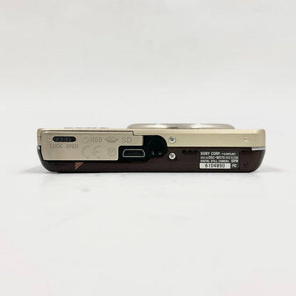 【最速発送】Sony コンパクトデジタルカメラ Cyber-shot DSC-W570 ゴールド【難有】