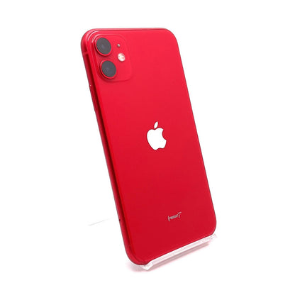 【全額返金保証】【最速発送】Apple iPhone iPhone 11 128GB RED SIMフリー 白ロム 超美品 動作確認済 84%