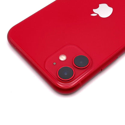 【全額返金保証】【最速発送】Apple iPhone iPhone 11 128GB RED SIMフリー 白ロム 超美品 動作確認済 84%
