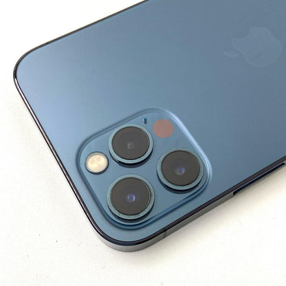 【全額返金保証】【最速発送】Apple iPhone iPhone 12 Pro 128GB パシフィックブルー SIMフリー 白ロム 動作確認済 77%