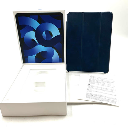 【全額返金保証】【最速発送】Apple iPad Air 10.9インチ 第5世代 256GB ブルー Wi-Fi 美品 動作確認済