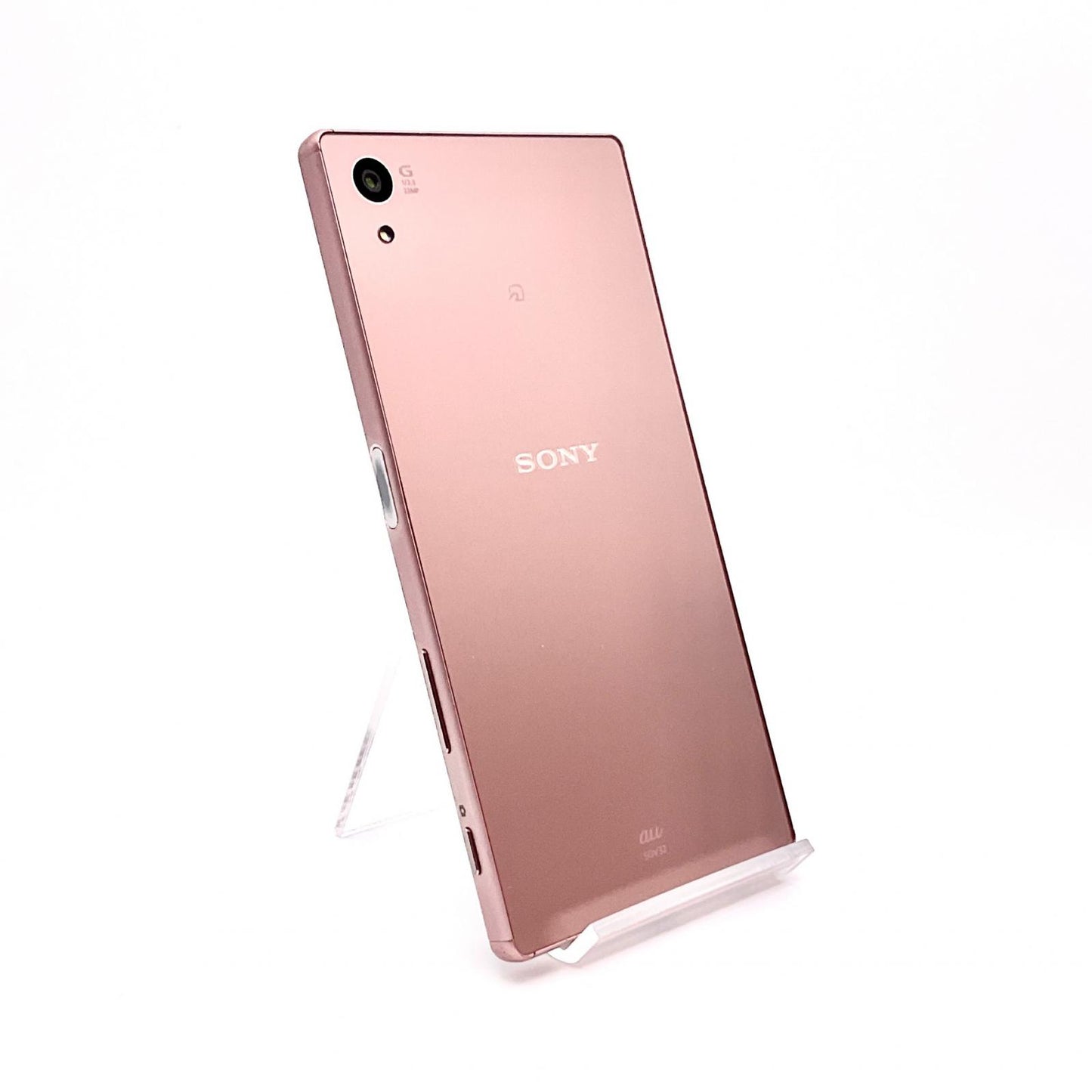 【最速発送】Sony Xperia Z5 32GB ピンク au SOV32 白ロム【難有】