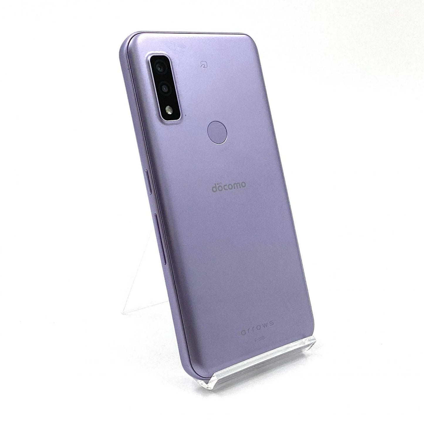 【全額返金保証】【最速発送】富士通 arrows We 64GB パープル docomo F-51B 白ロム 動作確認済