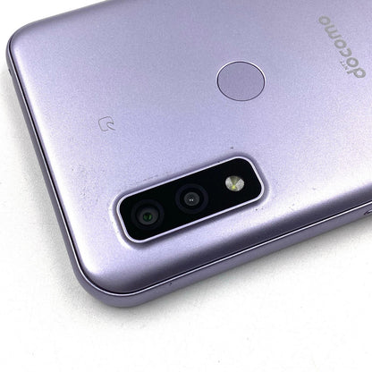 【全額返金保証】【最速発送】富士通 arrows We 64GB パープル docomo F-51B 白ロム 動作確認済