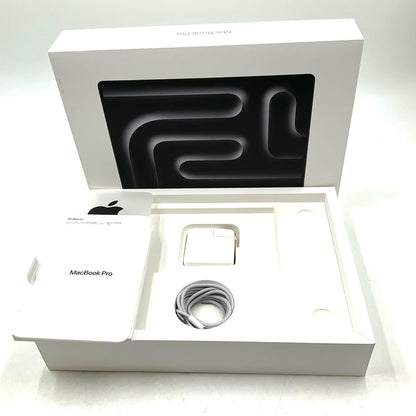 【全額返金保証】【最速発送】Apple MacBook Pro 14インチ 2023 Apple M3 8GB SSD 512GB スペースグレイ 99.5% 動作確認済