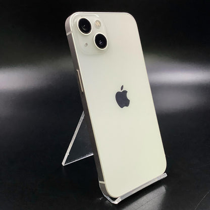 【全額返金保証】【最速発送】Apple iPhone iPhone 13 128GB スターライト 楽天モバイル 白ロム 動作確認済 83%