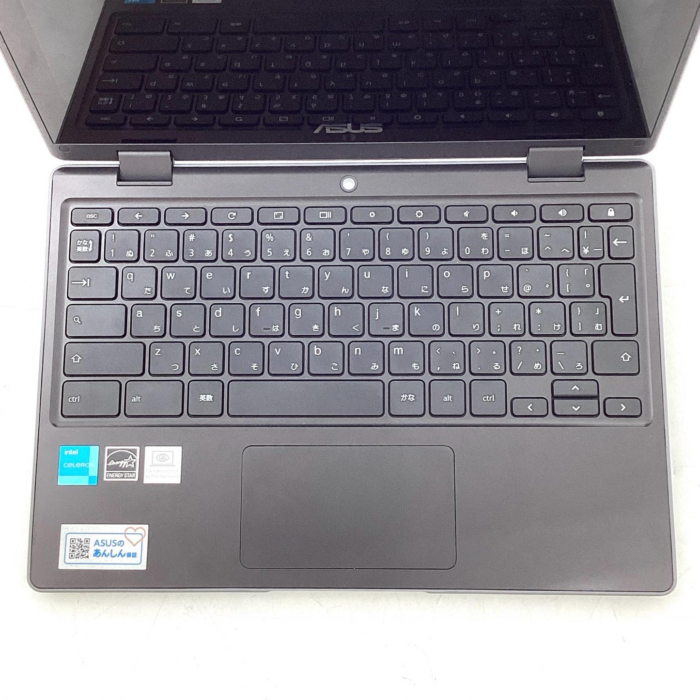 【全額返金保証】【最速発送】ASUS Chromebook Flip CR1100FK 11.6インチ Intel Celeron N4500 4GB SSD 64GB 動作確認済