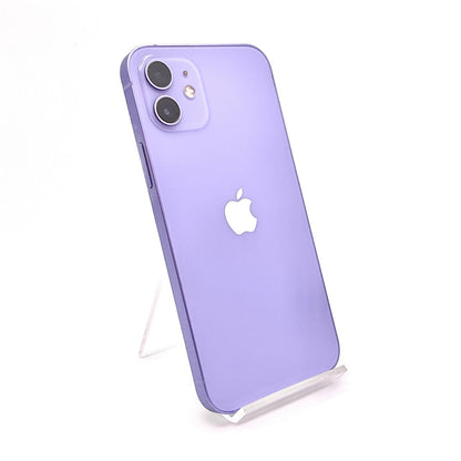 【全額返金保証】【最速発送】Apple iPhone iPhone 12 256GB パープル SIMフリー 白ロム 動作確認済 78%