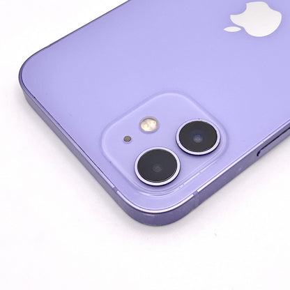 【全額返金保証】【最速発送】Apple iPhone iPhone 12 256GB パープル SIMフリー 白ロム 動作確認済 78%
