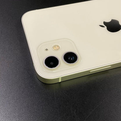 【最速発送】Apple iPhone iPhone 12 128GB ホワイト docomo 白ロム【難有】 77%