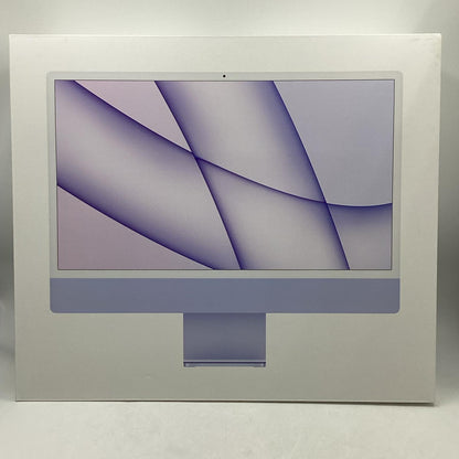 【全額返金保証】【最速発送】Apple iMac 24インチ Apple M1 8GB SSD 256GB パープル 超美品 動作確認済