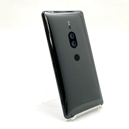 【最速発送】Sony Xperia XZ2 Premium 64GB クロムブラック au SOV38 白ロム【難有】