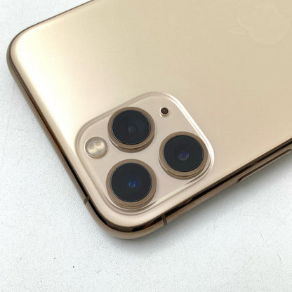 【全額返金保証】【最速発送】Apple iPhone iPhone 11 Pro 256GB ゴールド SIMフリー 白ロム 動作確認済 93%