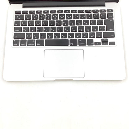 【全額返金保証】【最速発送】Apple MacBook Pro 13インチ 2015 Intel　Core i5 8GB SSD 128GB シルバー 94% 動作確認済