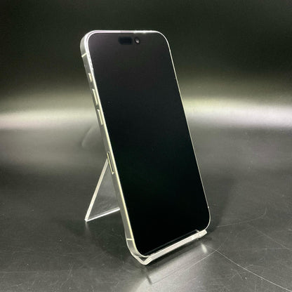 【全額返金保証】【最速発送】Apple iPhone iPhone 15 Pro Max 256GB ホワイトチタニウム SIMフリー 白ロム 美品 動作確認済 85%