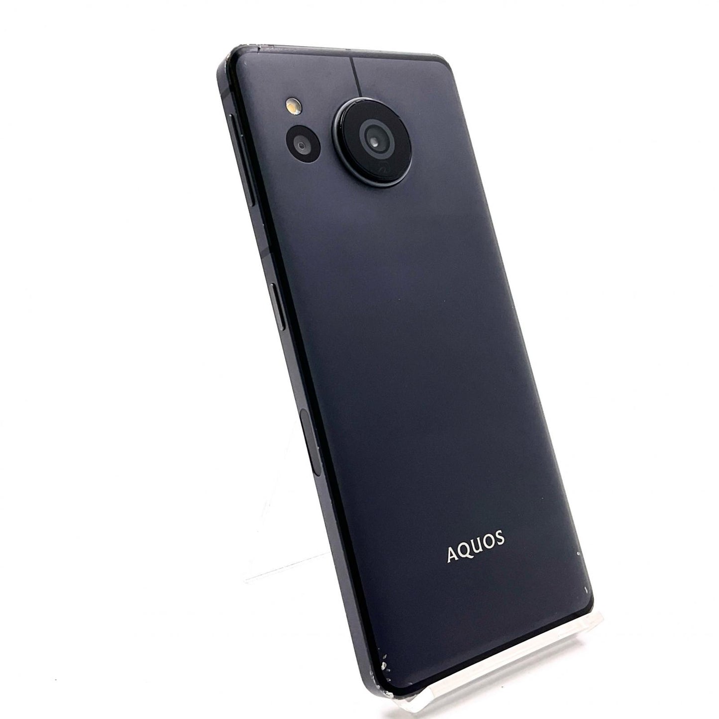 【全額返金保証】【最速発送】SHARP AQUOS sense7 128GB ブラック au SHG10 白ロム 動作確認済