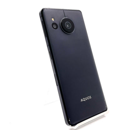 【全額返金保証】【最速発送】SHARP AQUOS sense7 128GB ブラック au SHG10 白ロム 動作確認済