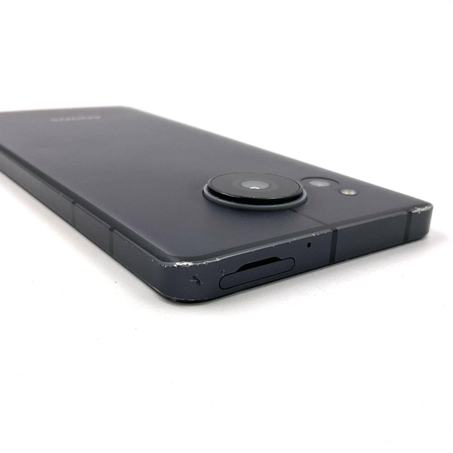 【全額返金保証】【最速発送】SHARP AQUOS sense7 128GB ブラック au SHG10 白ロム 動作確認済