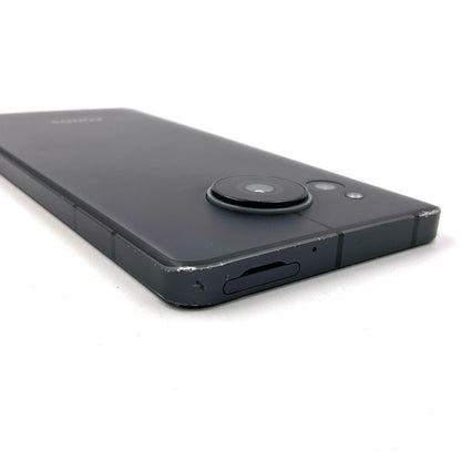 【全額返金保証】【最速発送】SHARP AQUOS sense7 128GB ブラック au SHG10 白ロム 動作確認済