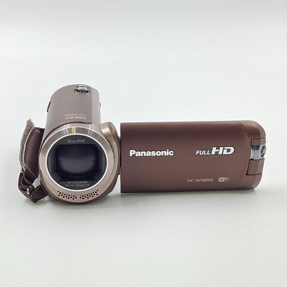 【全額返金保証】【最速発送】Panasonic HC-W580M [ブラウン] 美品 動作確認済