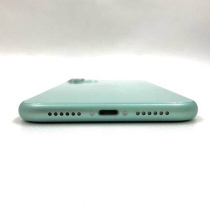【全額返金保証】【最速発送】Apple iPhone iPhone 11 64GB グリーン SIMフリー 白ロム 動作確認済 78%