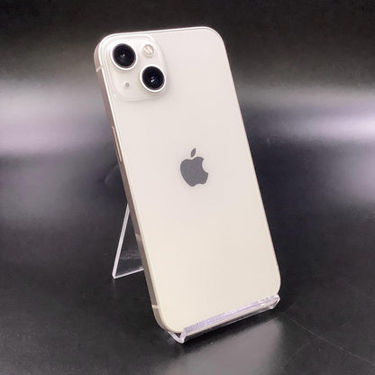 【全額返金保証】【最速発送】Apple iPhone iPhone 13 128GB スターライト au 白ロム 動作確認済 97%