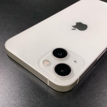 【全額返金保証】【最速発送】Apple iPhone iPhone 13 128GB スターライト au 白ロム 動作確認済 97%