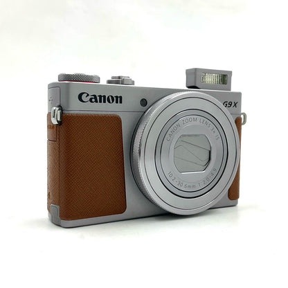 【全額返金保証】【最速発送】Canon コンパクトデジタルカメラ PowerShot G9 X [シルバー] 美品 動作確認済
