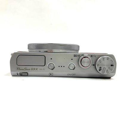 【全額返金保証】【最速発送】Canon コンパクトデジタルカメラ PowerShot G9 X [シルバー] 美品 動作確認済