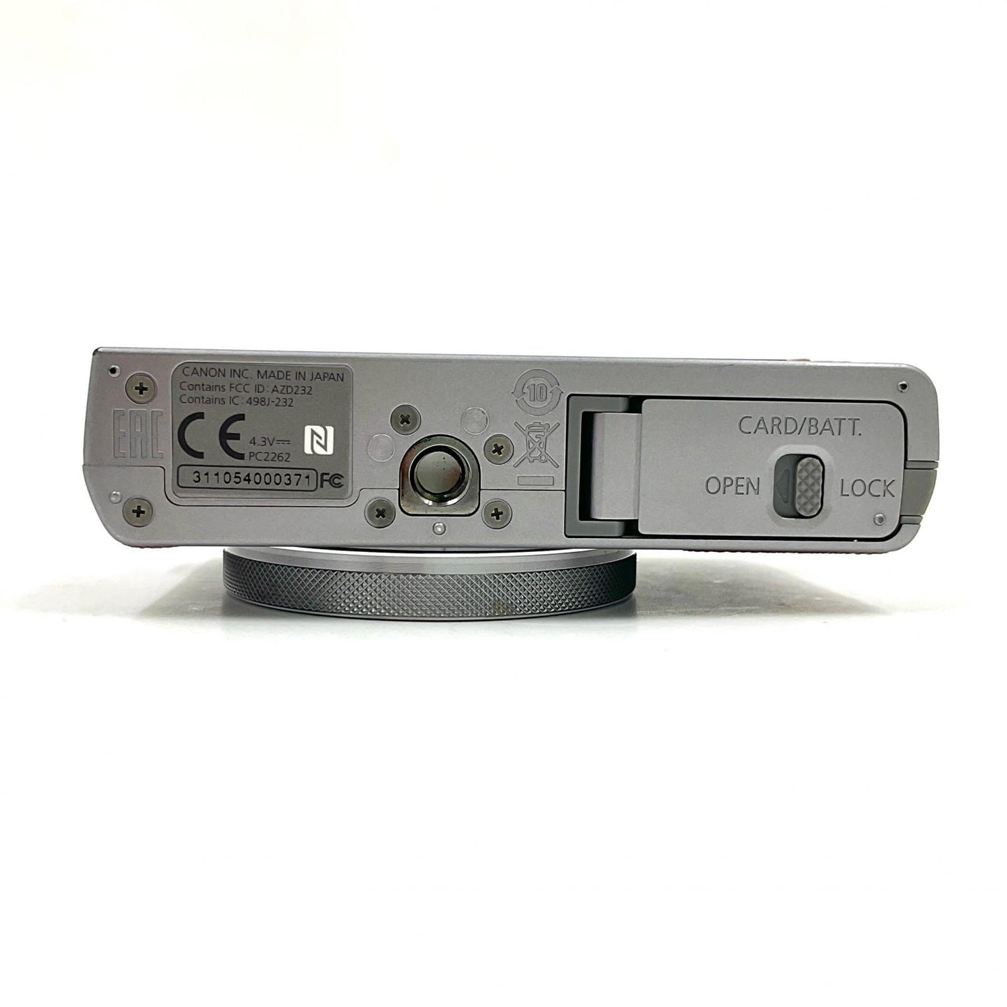 【全額返金保証】【最速発送】Canon コンパクトデジタルカメラ PowerShot G9 X [シルバー] 美品 動作確認済