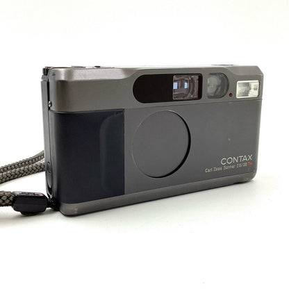【全額返金保証】【最速発送】CONTAX T2 [チタンブラック] 動作確認済