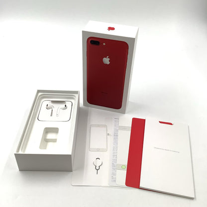 【全額返金保証】【最速発送】Apple iPhone iPhone 7 Plus 128GB RED docomo 白ロム 動作確認済 85%