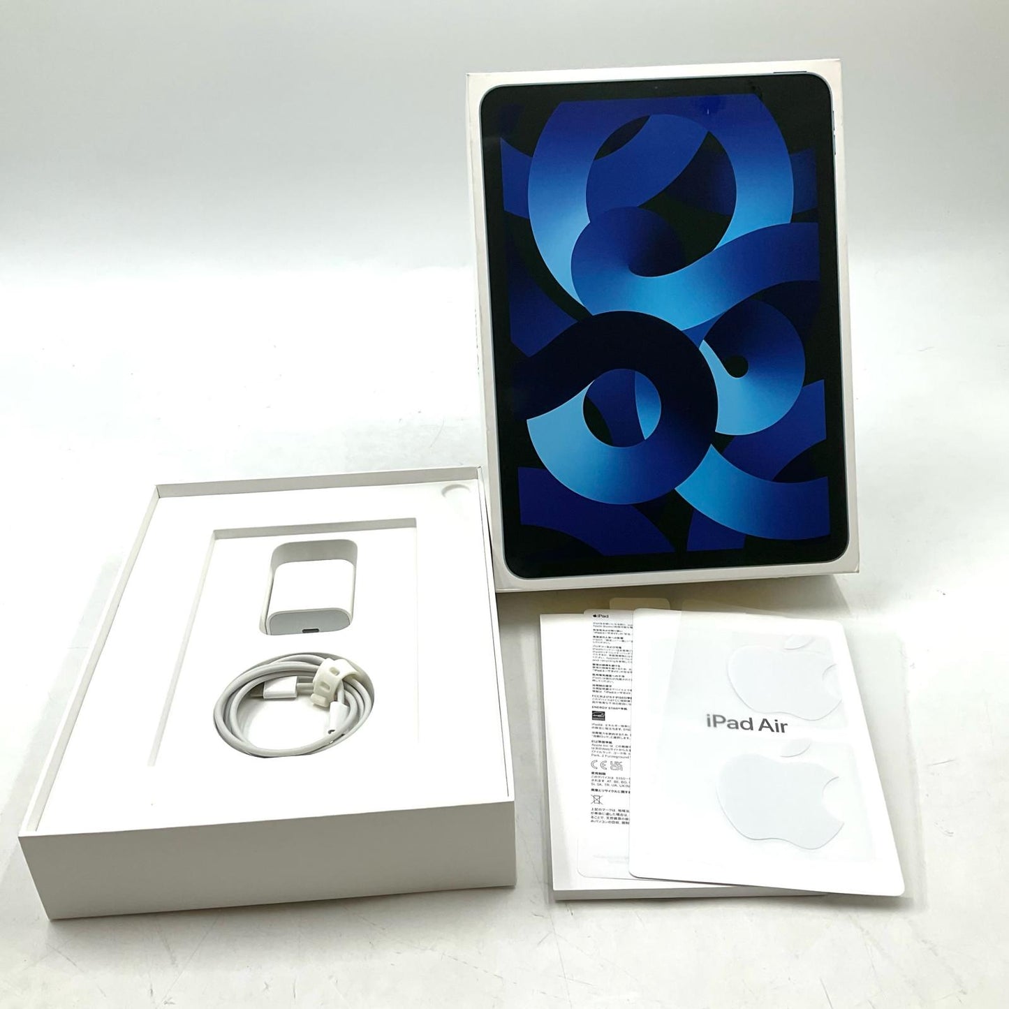 【全額返金保証】【最速発送】Apple iPad Air 10.9インチ 第5世代 64GB ブルー Wi-Fi 動作確認済