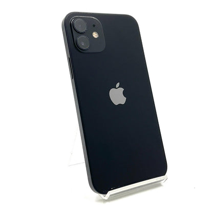 【全額返金保証】【最速発送】Apple iPhone iPhone 12 64GB ブラック Softbank 白ロム 動作確認済 79%