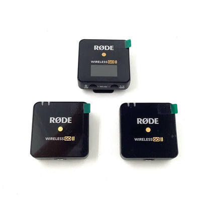 【全額返金保証】【最速発送】RODE DUAL CHANNEL WIRELESS MICROPHONE SYSTEM WIRELESS GO II 超美品 動作確認済