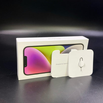 【全額返金保証】【最速発送】Apple iPhone iPhone 14 128GB スターライト SIMフリー 白ロム 動作確認済 99%