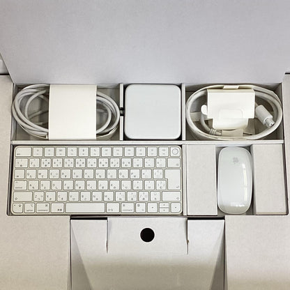 【全額返金保証】【最速発送】Apple iMac 24インチ Apple M1 16GB SSD 1TB シルバー 動作確認済