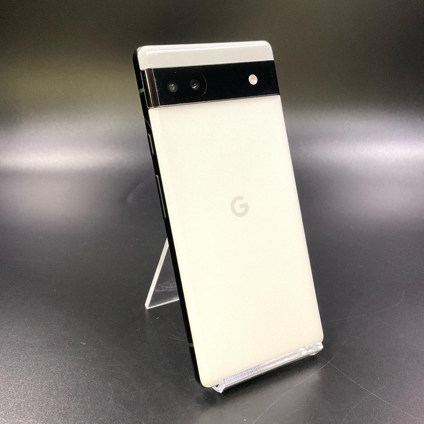 【全額返金保証】【最速発送】Google Pixel 6a 128GB Chalk au GB17L 白ロム 動作確認済