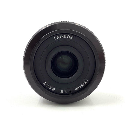 【全額返金保証】【最速発送】Nikon 1 NIKKOR 18.5mm f/1.8 [ブラック] 美品 動作確認済