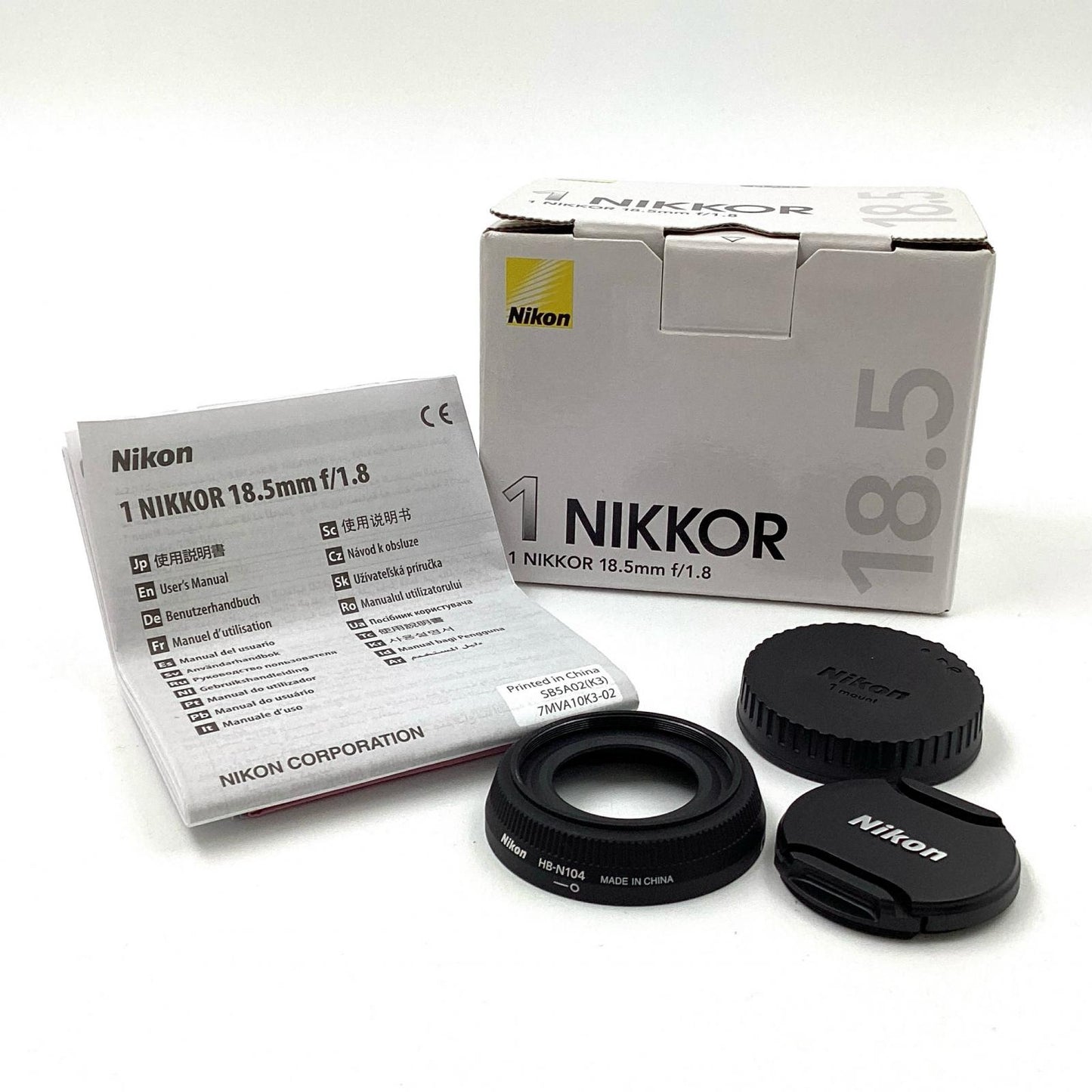 【全額返金保証】【最速発送】Nikon 1 NIKKOR 18.5mm f/1.8 [ブラック] 美品 動作確認済