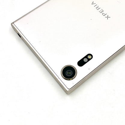 【全額返金保証】【最速発送】Sony Xperia XZs 32GB ウォームシルバー Softbank 602SO 白ロム 動作確認済