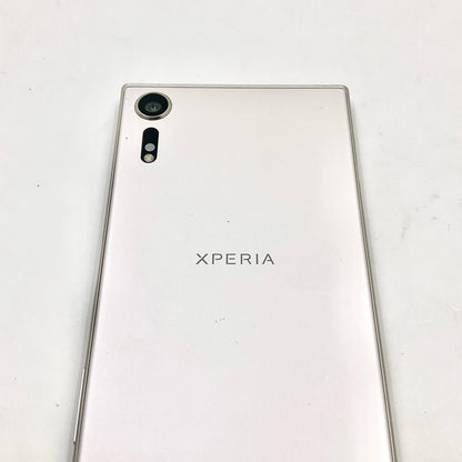 【全額返金保証】【最速発送】Sony Xperia XZs 32GB ウォームシルバー Softbank 602SO 白ロム 動作確認済