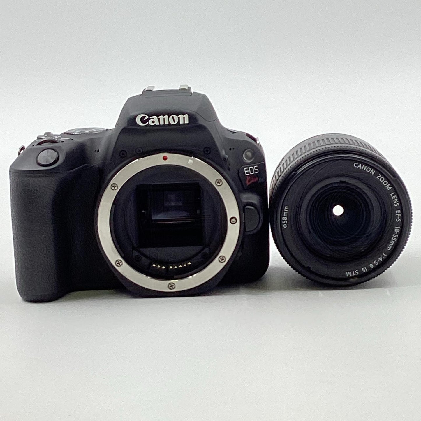 【全額返金保証】【最速発送】Canon デジタル一眼 EOS Kiss X9 EF-S 18-55 F4-5.6 IS STM レンズキット ブラック 超美品 動作確認済