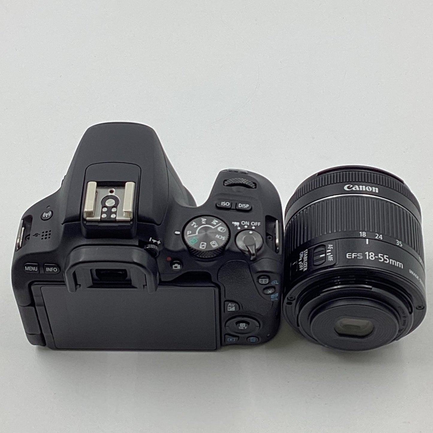 【全額返金保証】【最速発送】Canon デジタル一眼 EOS Kiss X9 EF-S 18-55 F4-5.6 IS STM レンズキット ブラック 超美品 動作確認済