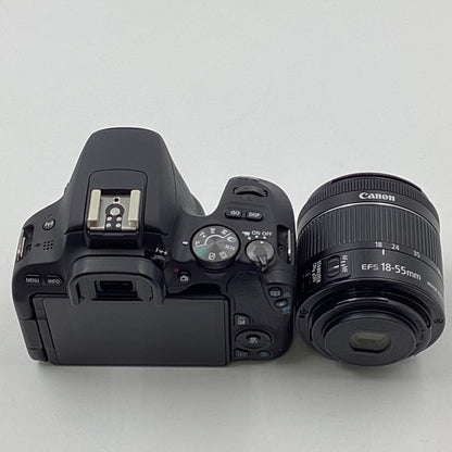【全額返金保証】【最速発送】Canon デジタル一眼 EOS Kiss X9 EF-S 18-55 F4-5.6 IS STM レンズキット ブラック 超美品 動作確認済