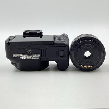 【全額返金保証】【最速発送】Canon デジタル一眼 EOS Kiss X9 EF-S 18-55 F4-5.6 IS STM レンズキット ブラック 超美品 動作確認済