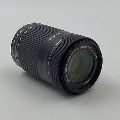 【全額返金保証】【最速発送】Canon EF-S55-250mm F4-5.6 IS STM 美品 動作確認済