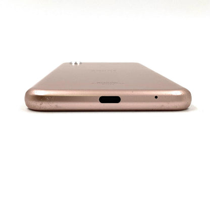 【全額返金保証】【最速発送】SHARP AQUOS sense2 32GB ピンクゴールド au SIMフリー SHV43 白ロム 動作確認済